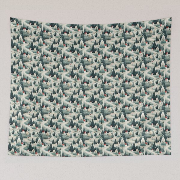 Item preview, Crystal Snow Wonders: Dreamy Winter Designs for Festive Interiors designed and sold by Moisky Patterns.