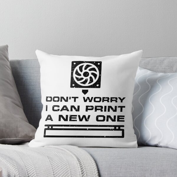 Item preview, Don't Worry - I can Print a new One distressed Design designed and sold by venomousvector.