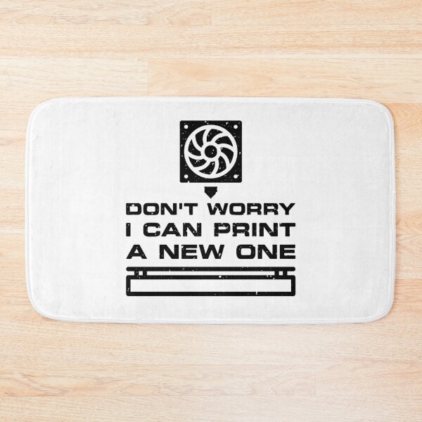 Item preview, Don't Worry - I can Print a new One distressed Design designed and sold by venomousvector.