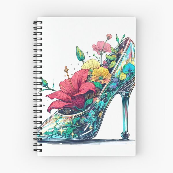 Item preview, Flowers blooming in glass slippers. designed and sold by growing-mom.