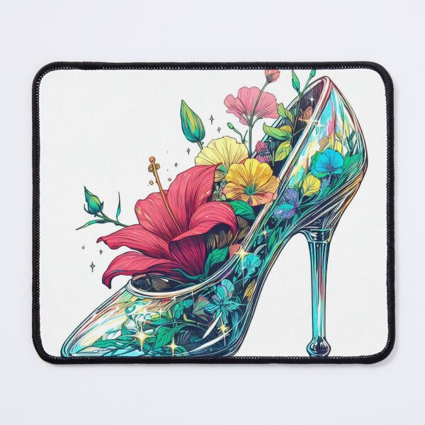 Item preview, Flowers blooming in glass slippers. designed and sold by growing-mom.