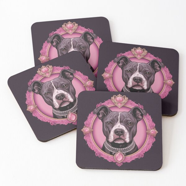 Item preview, Staffy In A Frame designed and sold by Nocturne  Paws.