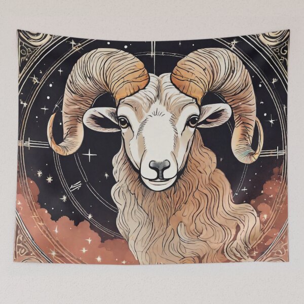 Item preview, Aries The Ram Zodiac Starsign designed and sold by Barbara Burgess.