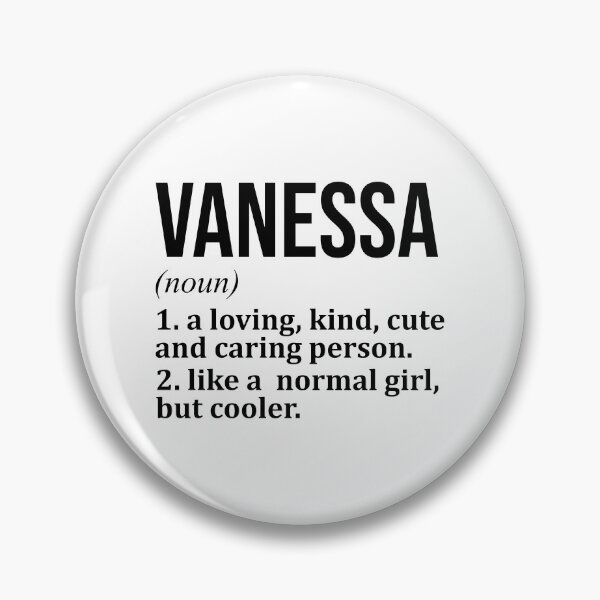 Item preview, Vanessa Name Definition designed and sold by XCIV.