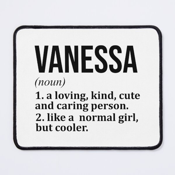 Item preview, Vanessa Name Definition designed and sold by XCIV.