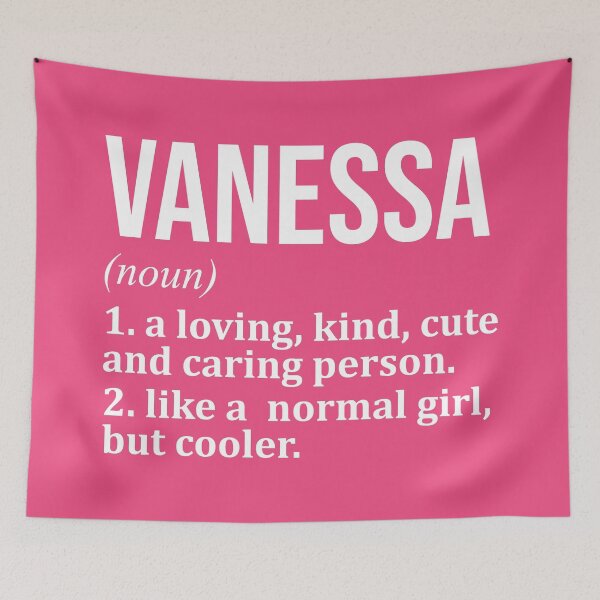 Item preview, Vanessa Name Definition for Women designed and sold by XCIV.