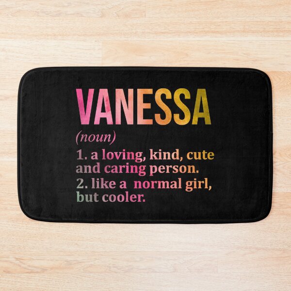Item preview, Vanessa Name Definition in Watercolor designed and sold by XCIV.