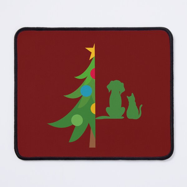 Item preview, Cats and Dogs Christmas designed and sold by ValsCrazyCats.
