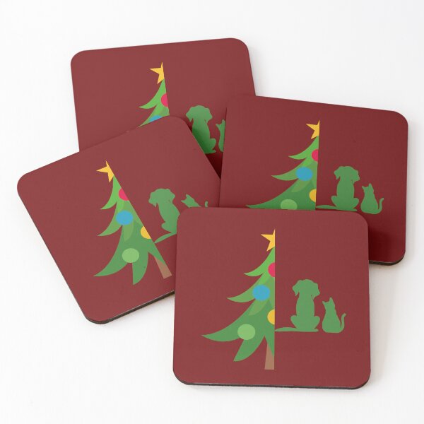 Item preview, Cats and Dogs Christmas designed and sold by ValsCrazyCats.