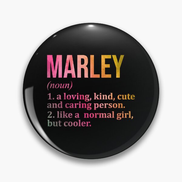 Item preview, Marley Name Definition in Watercolor designed and sold by XCIV.