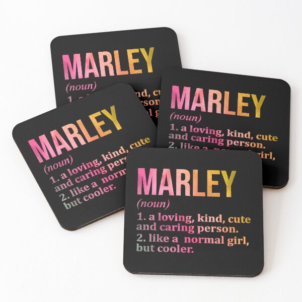 Item preview, Marley Name Definition in Watercolor designed and sold by XCIV.