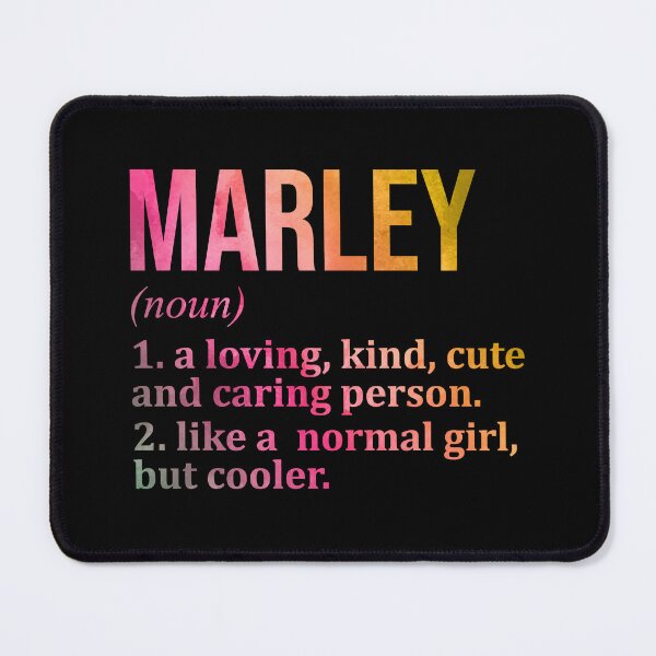 Item preview, Marley Name Definition in Watercolor designed and sold by XCIV.