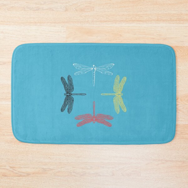 Item preview, Dragonflies Medicine Wheel Four Colors designed and sold by RainbowTribeDsn.