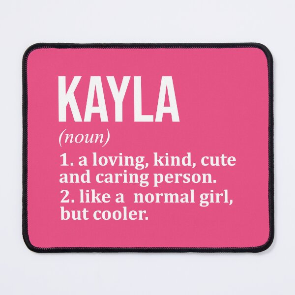 Item preview, Kayla Name Definition for Women designed and sold by XCIV.