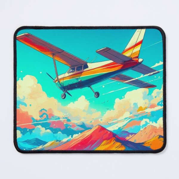 Item preview, Light aircraft and mountains. designed and sold by growing-mom.