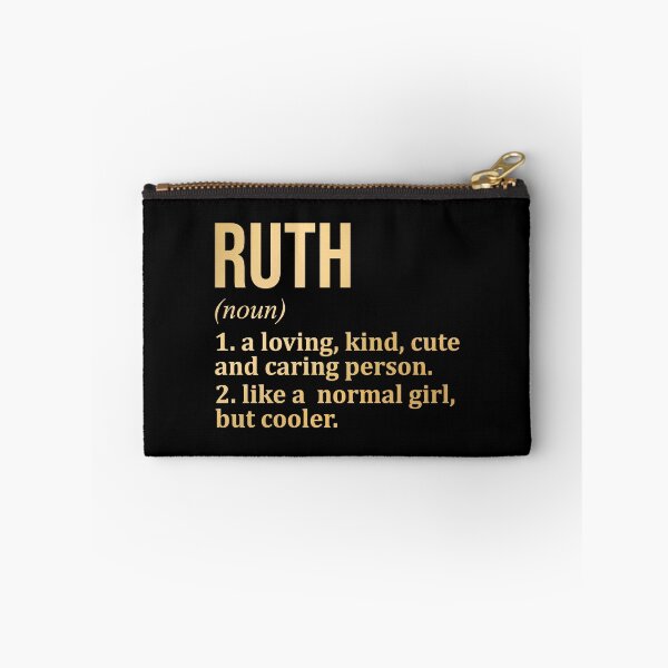 Item preview, Ruth Name Definition in Gold designed and sold by XCIV.