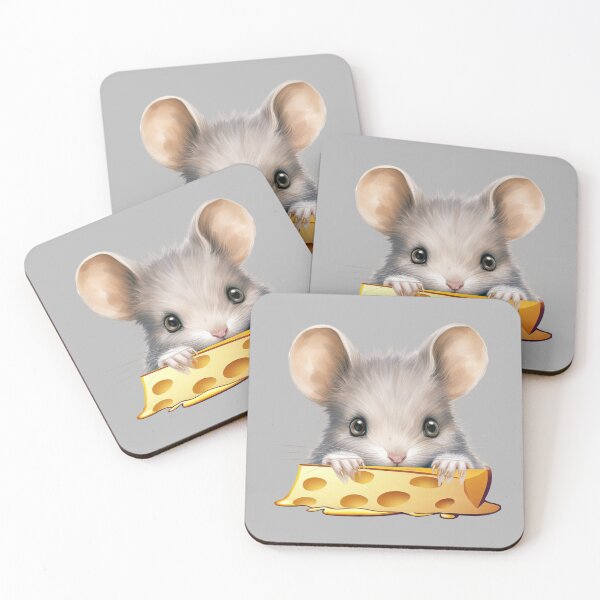 Item preview, Curious Mouse and his Cheese Feast designed and sold by Astralia.