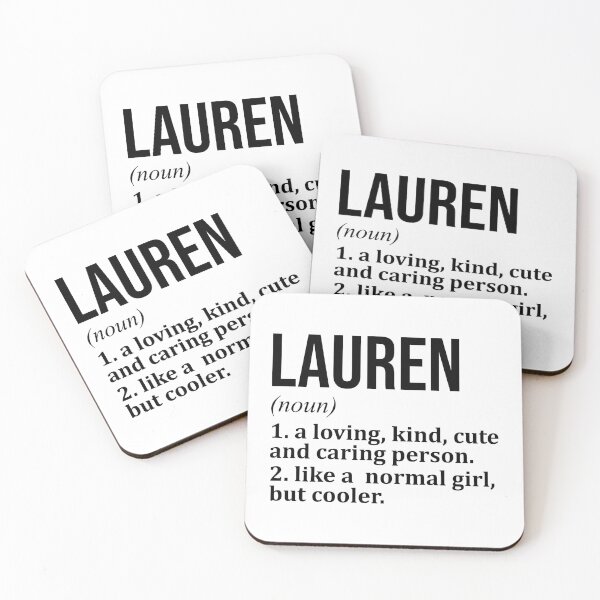 Item preview, Lauren Name Definition designed and sold by XCIV.