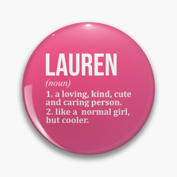 Item preview, Lauren Name Definition for Women designed and sold by XCIV.