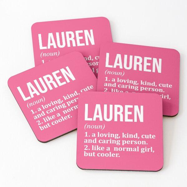 Item preview, Lauren Name Definition for Women designed and sold by XCIV.