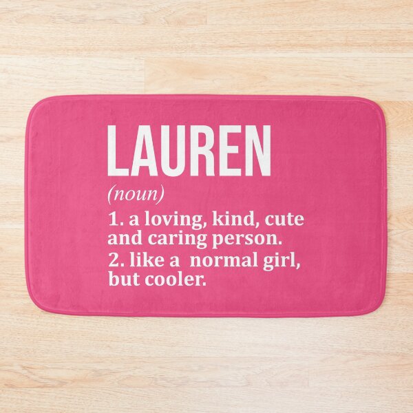 Item preview, Lauren Name Definition for Women designed and sold by XCIV.