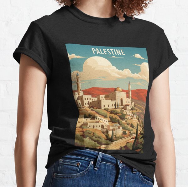 Palestine Arabic T-Shirts for Sale