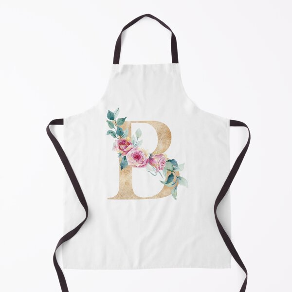 Item preview, Watercolor floral letter B designed and sold by tapilipa.