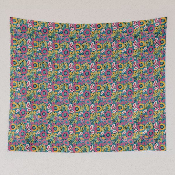 Item preview, Warm Spring / True Spring pattern, skin-tone matching, personal color analysis, PCA, floral pattern designed and sold by look4seasons.