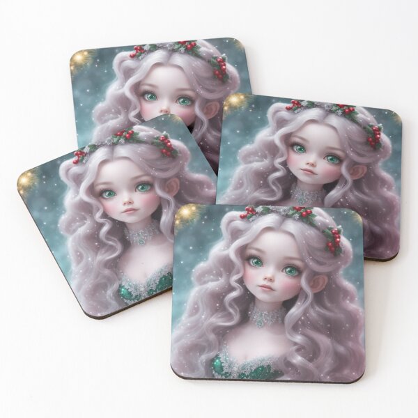 Item preview, Green Winter Princess designed and sold by WaryTales.