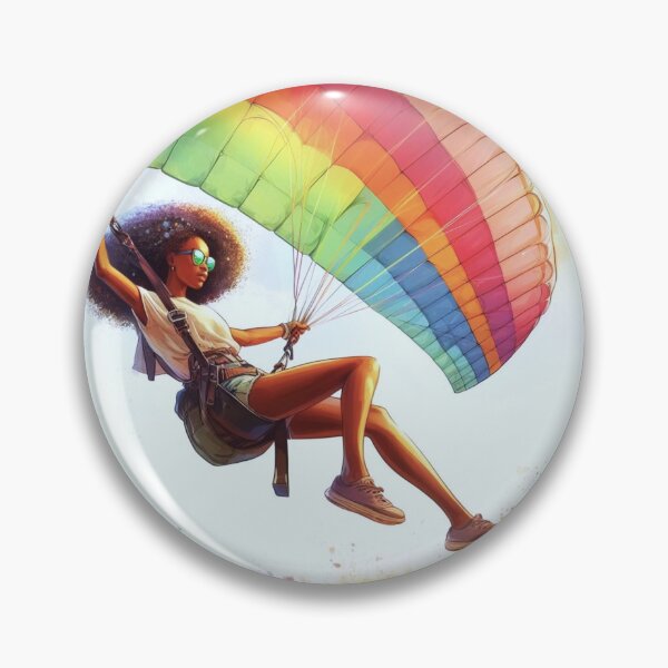Item preview, Girl paragliding. designed and sold by growing-mom.