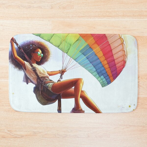 Item preview, Girl paragliding. designed and sold by growing-mom.