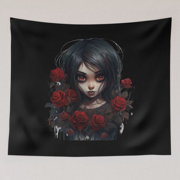 Item preview, Cute zombie girl designed and sold by TraceDessiner.