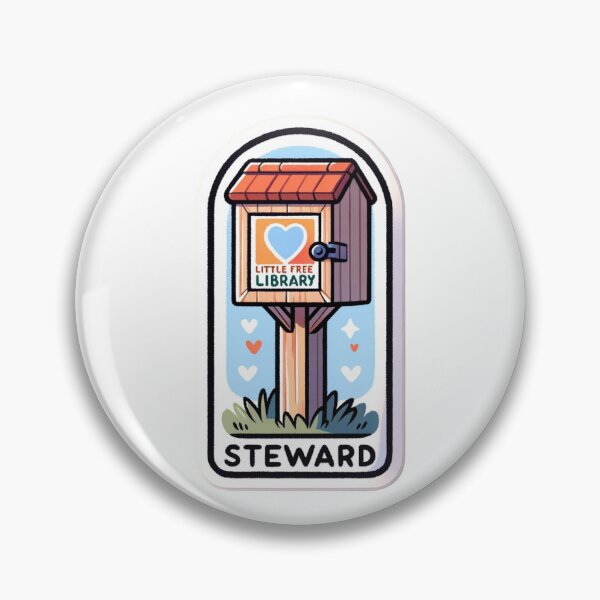 Item preview, Little Free Library Steward designed and sold by Heather Larson.