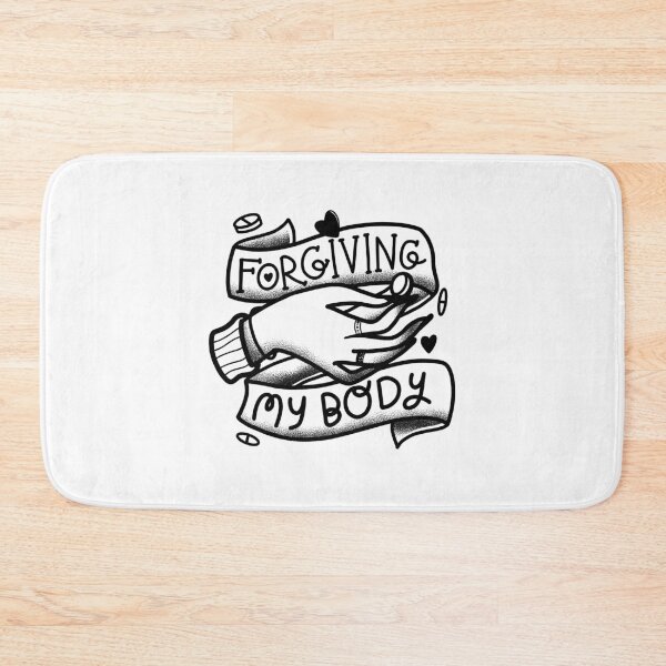 Item preview, Tattoo style Forgiving my Body designed and sold by jazzydevil.