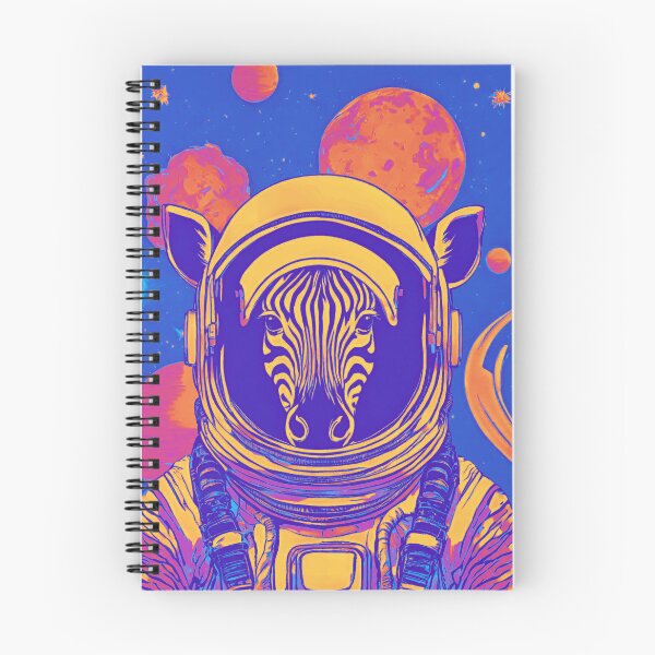 Item preview, Space Zebra (colorful) designed and sold by ZebraKnees.