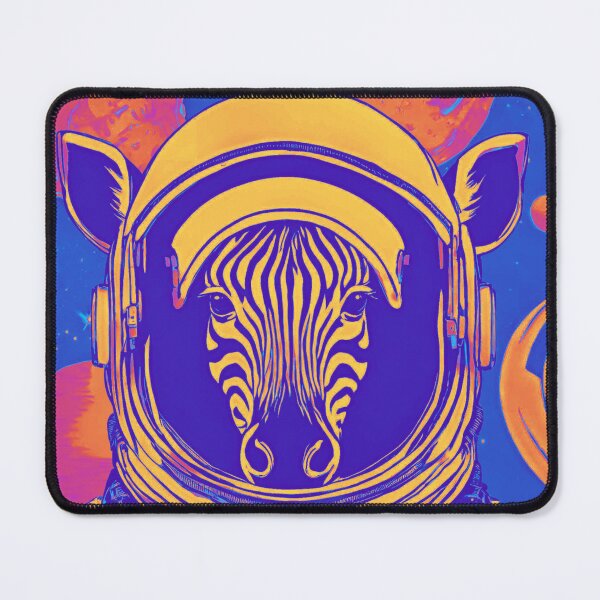 Item preview, Space Zebra (colorful) designed and sold by ZebraKnees.