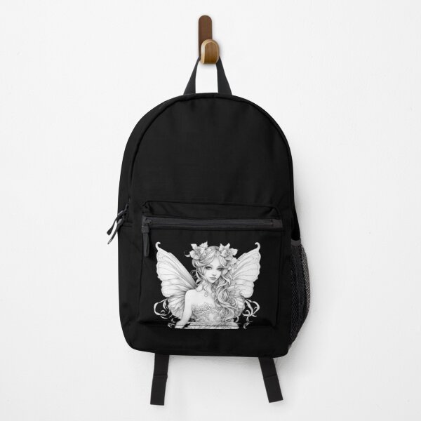 Item preview, Fairy in Black and White designed and sold by Sacred-Circle.