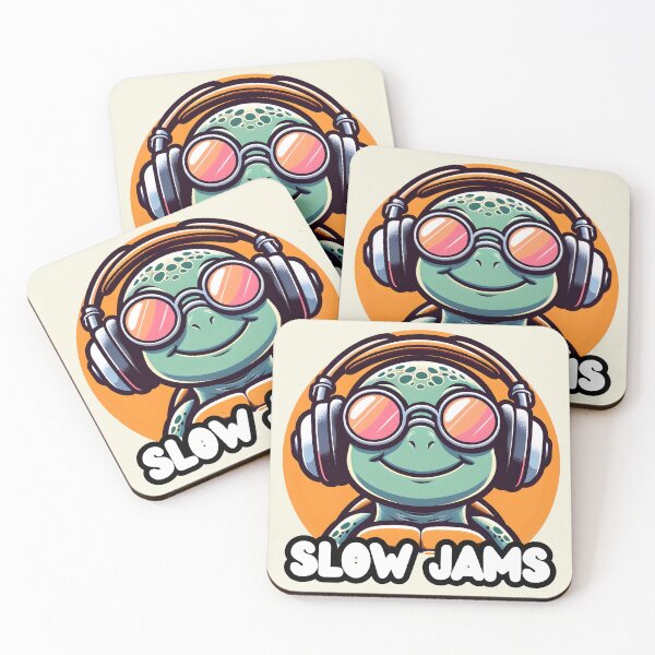 Item preview, Chillaxing Tunes: Turtle DJ - Sunglasses & Headphones designed and sold by RuyaFab.