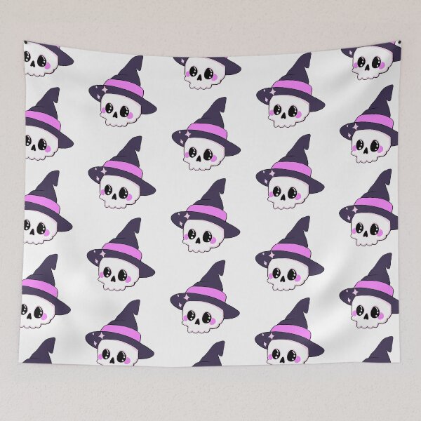 Item preview, skull wizard designed and sold by rainbowcatnip.