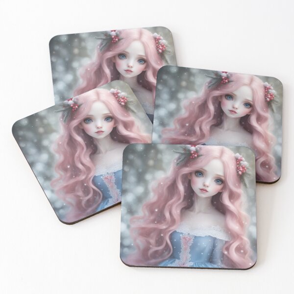 Item preview, Pink Fairy Tale Christmas designed and sold by WaryTales.