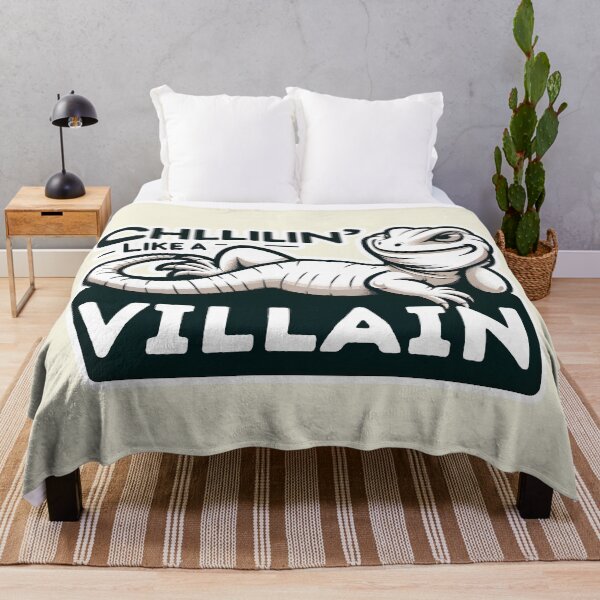 Item preview, Lounge Lizard: Chillin' Like a Villain - Cool Reptile Design designed and sold by RuyaFab.
