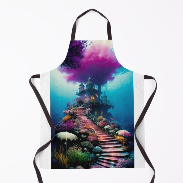Item preview, AI generated mystical underwater house designed and sold by Tinkerbell678.