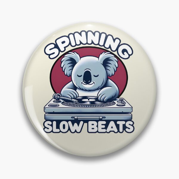 Item preview, Koala DJ: Spinning Slow Beats - Adorable Music-Making Marsupial designed and sold by RuyaFab.
