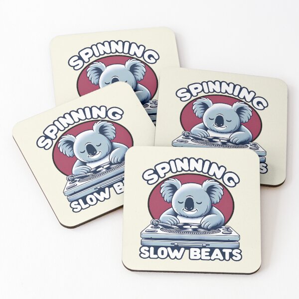 Item preview, Koala DJ: Spinning Slow Beats - Adorable Music-Making Marsupial designed and sold by RuyaFab.