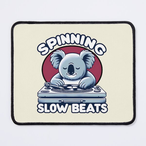 Item preview, Koala DJ: Spinning Slow Beats - Adorable Music-Making Marsupial designed and sold by RuyaFab.
