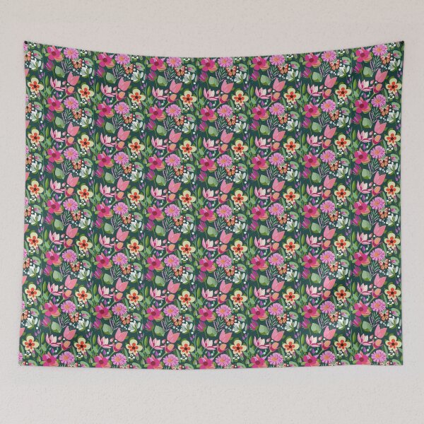 Item preview, Warm Spring / True Spring pattern, skin-tone matching, personal color analysis, PCA, floral pattern designed and sold by look4seasons.