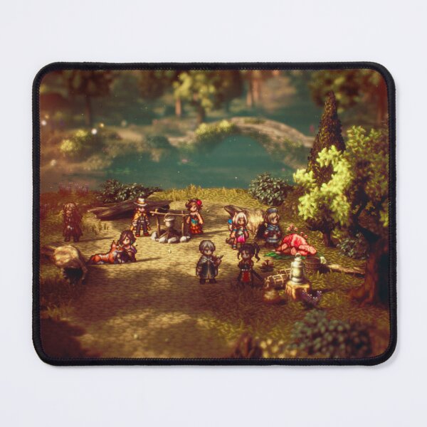 Item preview, Octopath Traveler Wallpaper designed and sold by kawaiicrossing.