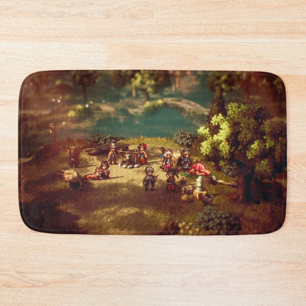 Item preview, Octopath Traveler Wallpaper designed and sold by kawaiicrossing.