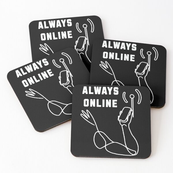 Item preview, Always Online Phone Addict designed and sold by JoeStylistic.