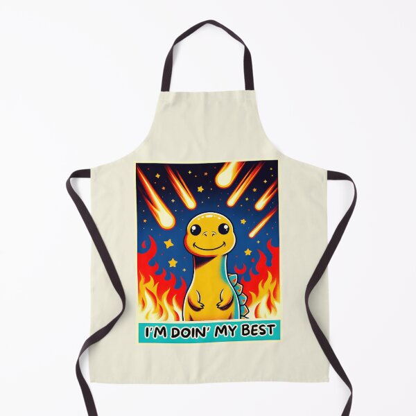 Item preview, Optimistic Dinosaur: I'm Doin' My Best - Inspiring Comet Scene designed and sold by RuyaFab.